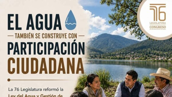 Aprueba Congreso reforma a Ley del Agua para participación ciudadana en Michoacán