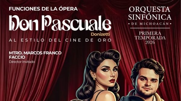 Osidem presenta ópera cómica Don Pasquale en el Teatro Ocampo