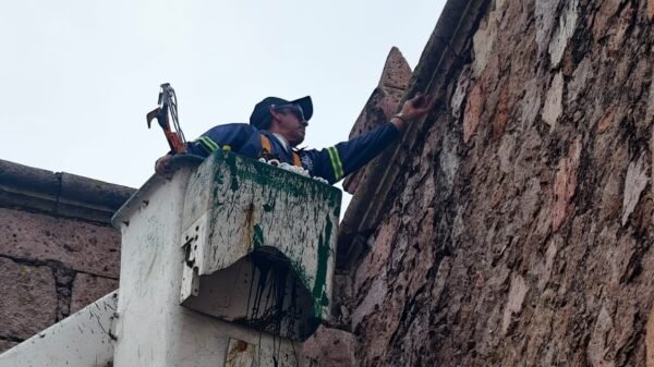 Gobierno de Morelia refuerza conservación del Templo de San Agustín