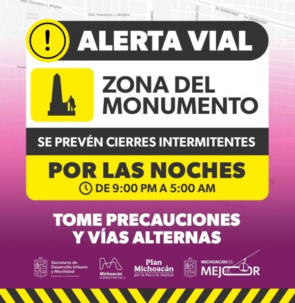 Sedum activa rutas alternas por obras de teleférico y Morebús en el Monumento