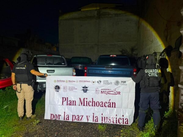 FGE detiene a cinco personas en cateos en Morelia y Copándaro