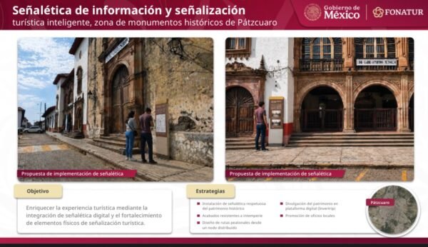 Sectur instalará señalética inteligente en Pátzcuaro para mejorar experiencia turística