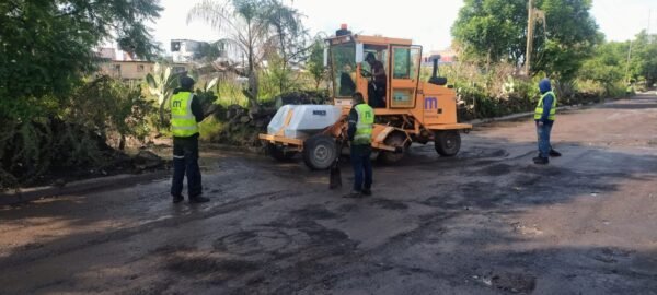 Morelia mantiene bacheo en diferentes puntos del municipio