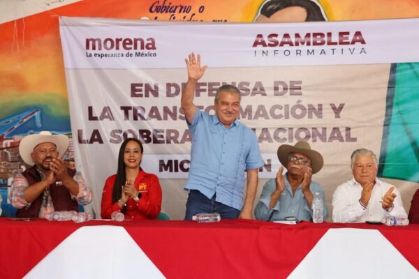 Raúl Morón realiza 800 asambleas en Michoacán