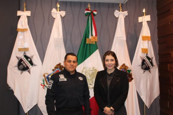 Brissa Arroyo gestiona obras y seguridad con secretarios estatales