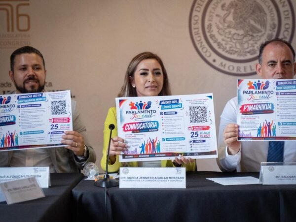Grecia Aguilar llama a jóvenes a registrarse al Parlamento Juvenil