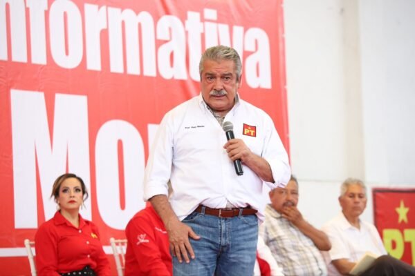 Turicato muestra respaldo a Raúl Morón en asamblea del PT
