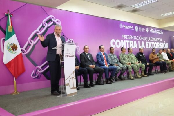 Bedolla presenta estrategia contra extorsión para blindar al sector productivo de Michoacán