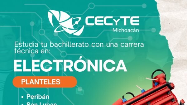 Cecytem ofrece carrera técnica en Electrónica en cinco planteles