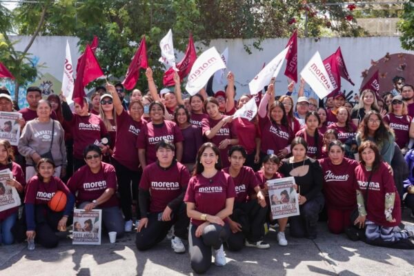 Gaby Molina: mayor impulso a la juventud es con políticas de la 4T en Michoacán