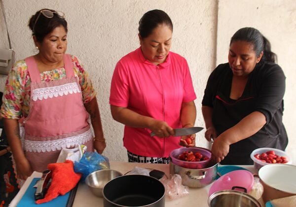 Saderm impulsa capacitación y autoempleo en tenencias de Morelia con talleres productivos