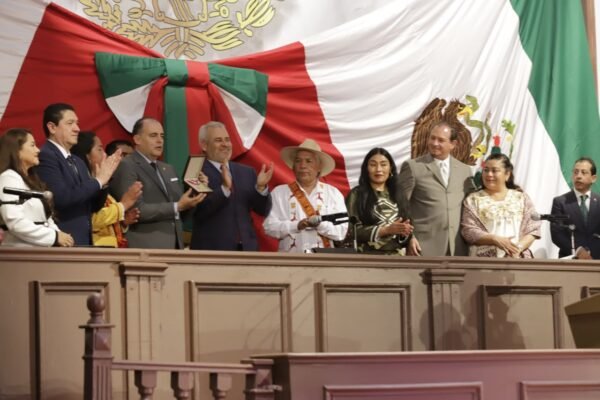 Baltazar Gaona afirma compromiso del Congreso con pueblos originarios en Zitácuaro