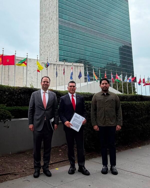 Alejandro Moreno denuncia ante ONU al gobierno de Morena por violación de derechos civiles y políticos en México
