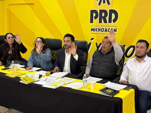 PRD Michoacán definirá en noviembre su política de alianzas rumbo a 2027