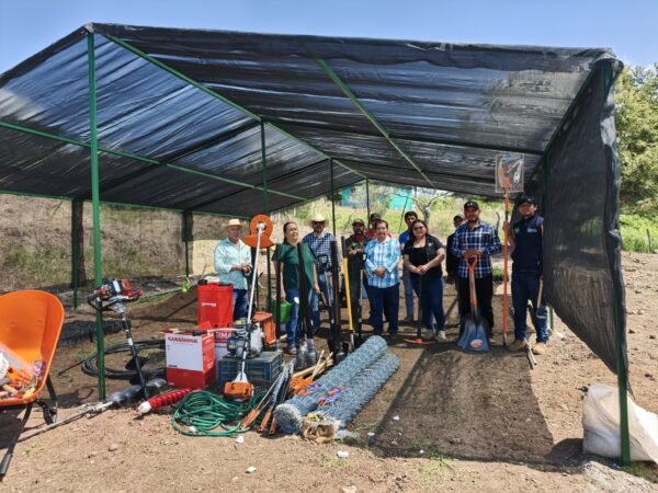 Sader impulsa vivero comunitario para producir 10 mil plantas nativas en Tacámbaro