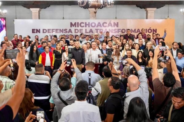 Reyes Galindo reitera respaldo del PT a Raúl Morón para encabezar coordinación de la 4T en Michoacán