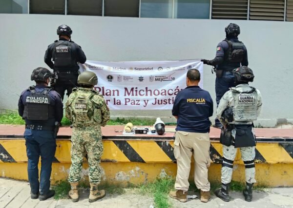 SSP y fuerzas federales aseguran 12 cámaras ilegales en Apatzingán