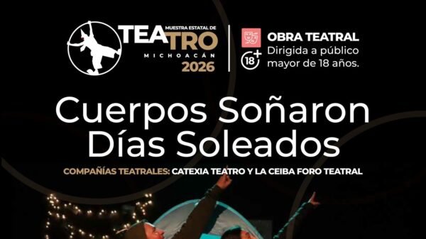 Secum abre Muestra Estatal de Teatro 2026 con obra “Cuerpos soñaron días soleados”
