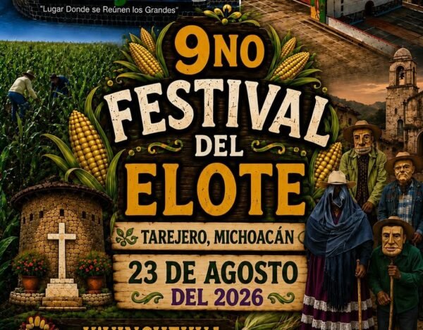 Festival del Elote en Tarejero espera más de 5 mil visitantes en Zacapu