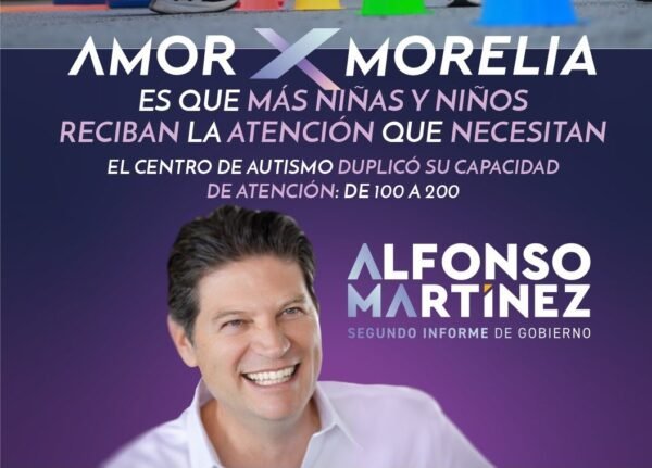 Alfonso Martínez incrementa atención especializada para personas con discapacidad en Morelia