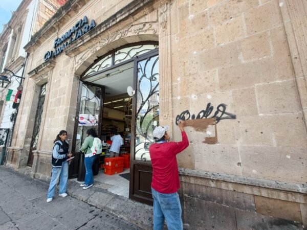 Gobierno de Morelia mantiene conservación de imagen urbana en Centro Histórico