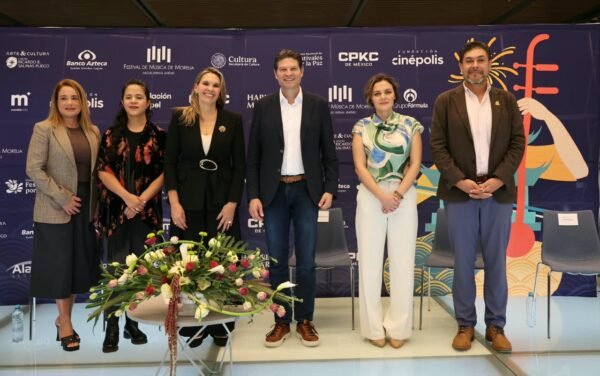Alfonso Martínez anuncia programación del 38 Festival de Música de Morelia