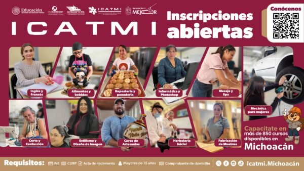 Icatmi ofrece más de 850 cursos para mejorar oportunidades de empleo