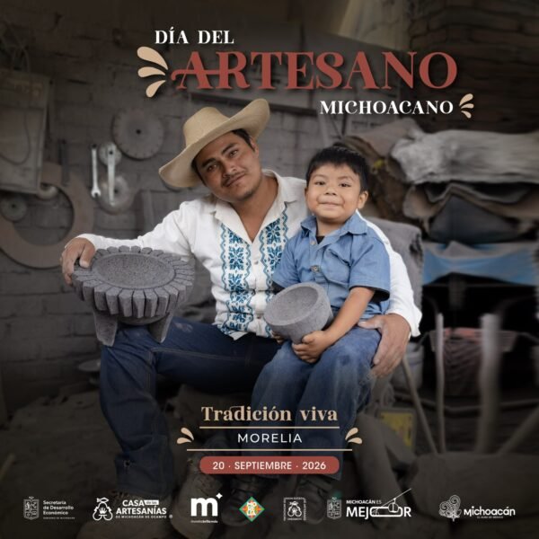 Día del Artesano Michoacano reunirá a 4 mil creadores de 64 comunidades en Morelia