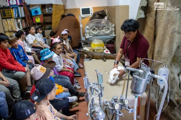 Zoológico de Morelia continúa programa Un día en el Aula Viva