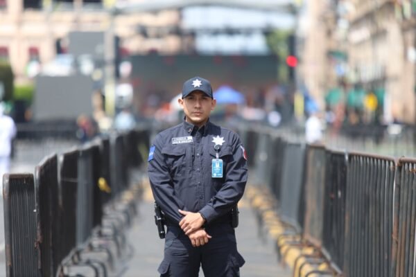 Policía Auxiliar reforzará vigilancia en seis accesos del Centro Histórico durante el Grito
