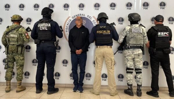 SSP detiene en Morelia a “El Señor de la T”, presunto líder criminal de La Piedad